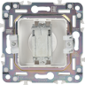 Выключатель 1-клавишный IEK SKANDY 10А SK-V01Bl черный SK-V10-0-10-K02